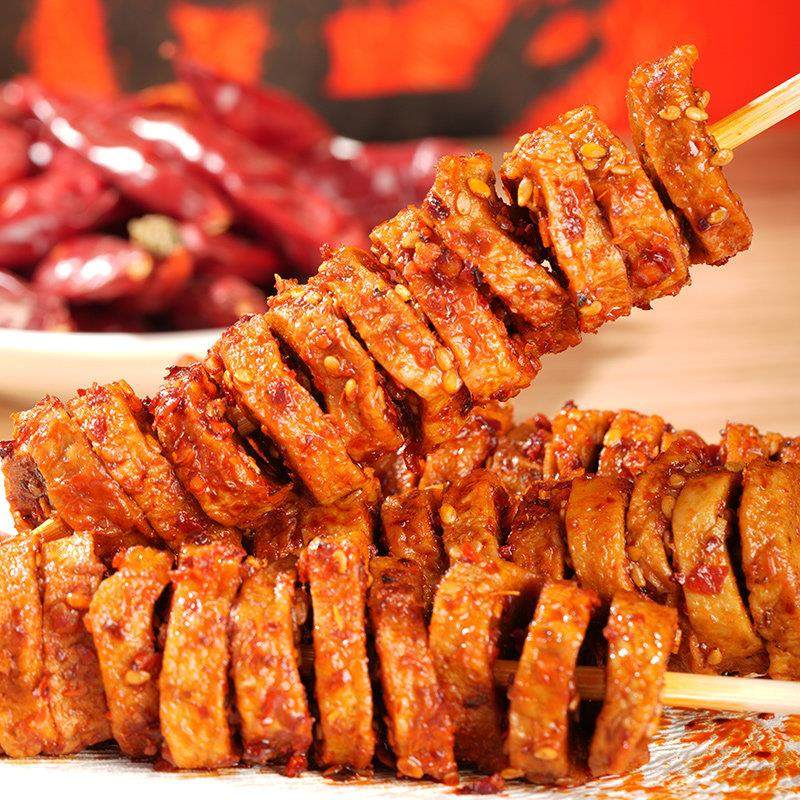 【直播推荐】乡乡嘴烤面筋片50g即食豆制品烧烤香辣解馋,淘宝优惠券,粉丝福利购,淘宝优惠卷