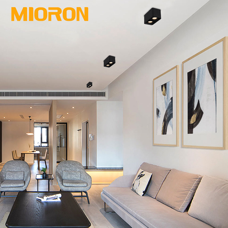 方形头明装防眩头格栅灯客厅无灯盒子灯吸顶,淘宝优惠券,粉丝福利购,淘宝优惠卷