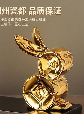 创意酒柜红酒瓶架摆件高档轻奢现代简约餐边柜桌面装饰品乔迁礼物