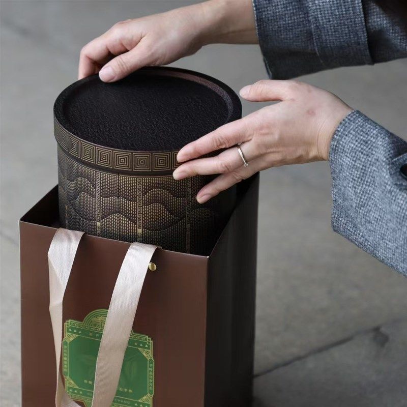 陈皮储存罐专用铁罐半斤桶一斤装大容量陈皮包装盒空礼带温度计,淘宝优惠券,粉丝福利购,淘宝优惠卷