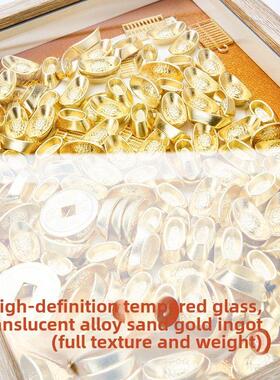 元宝相框开门见山礼品招财迁入新居招财礼品装饰摆件