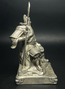 关公摆件关羽武财神关二爷客厅办公室家居装饰品供奉车载关公摆设