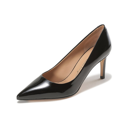 【自营】（清货）Ferragamo菲拉格慕女士ILARY系列漆皮尖头高跟鞋 - 图1