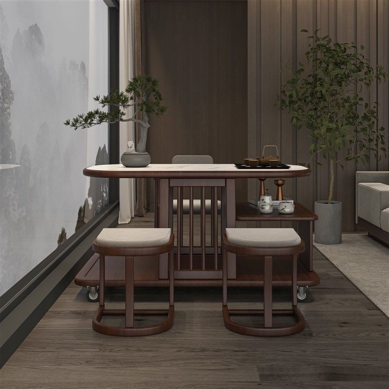 新款新阳台小茶桌椅小型家用实木小茶台,淘宝优惠券,粉丝福利购,淘宝优惠卷