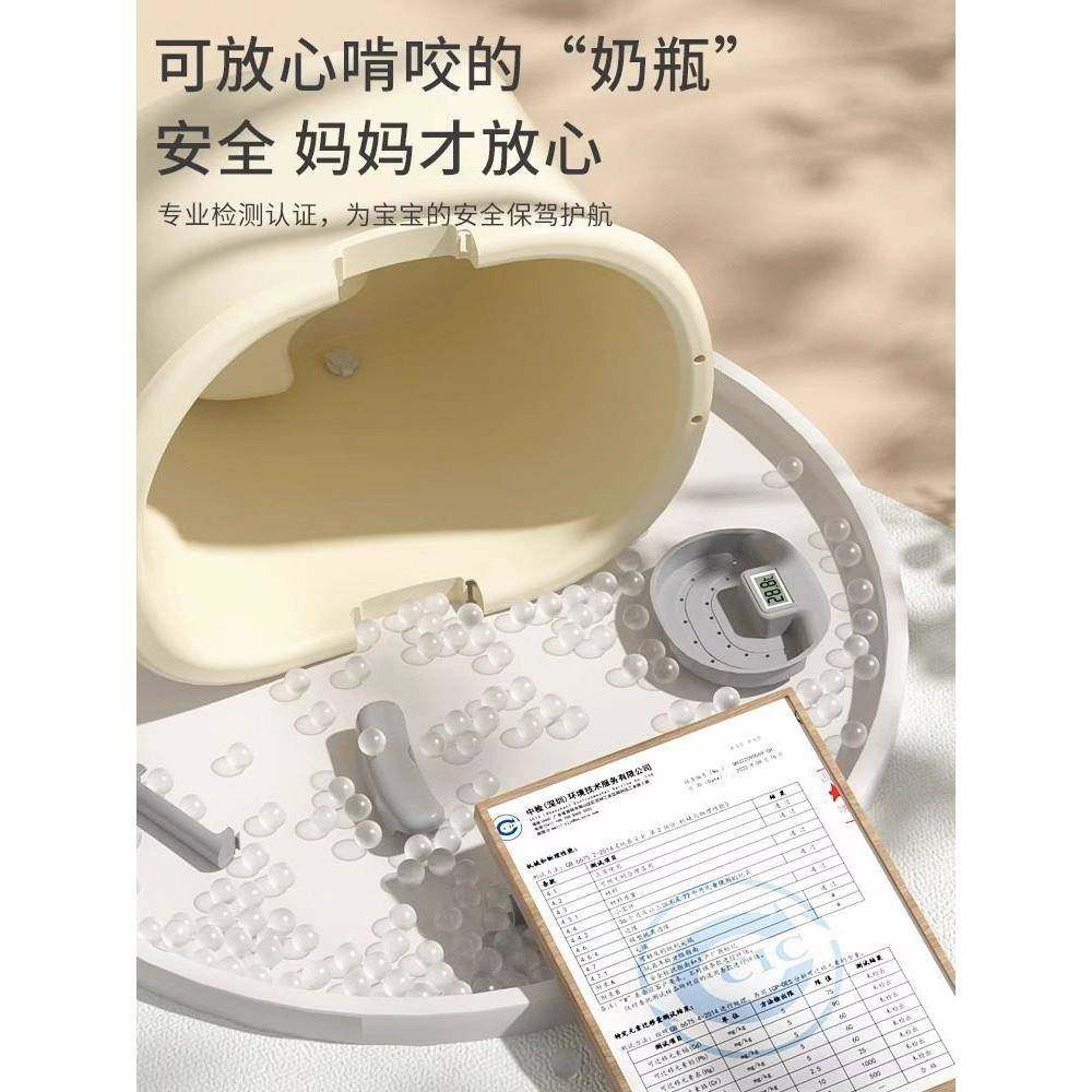 日本儿儿童加厚洗澡桶智显温宝T85S2宝泡澡婴桶小孩可坐式沐能浴,淘宝优惠券,粉丝福利购,淘宝优惠卷