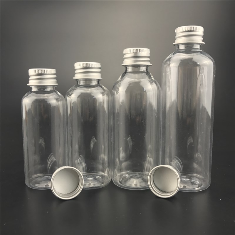 10ml/20/30/50/100ml毫升试样瓶 透明塑料液体样品分装空瓶子铝盖 - 图3