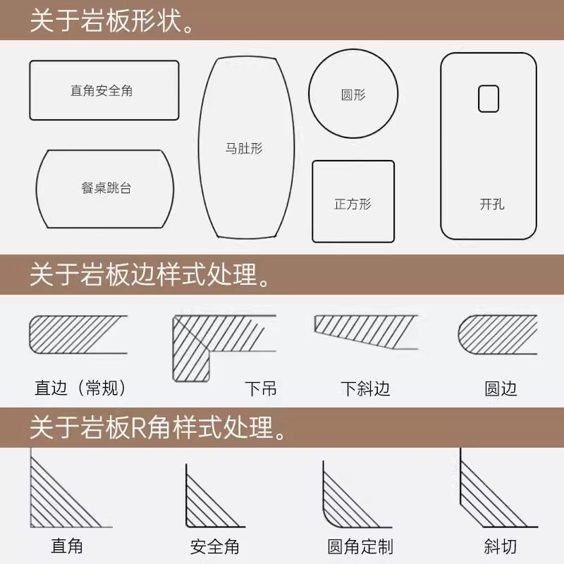 岩板台面石英石大理石板茶几厨房柜桌面餐桌石材餐边定制台面订制,淘宝优惠券,粉丝福利购,淘宝优惠卷