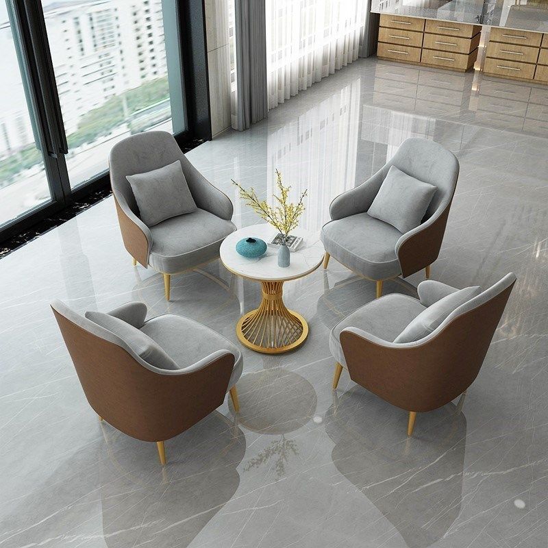 酒店沙发茶几洽谈桌椅民宿前台会客接待休息区咖啡厅店院,淘宝优惠券,粉丝福利购,淘宝优惠卷