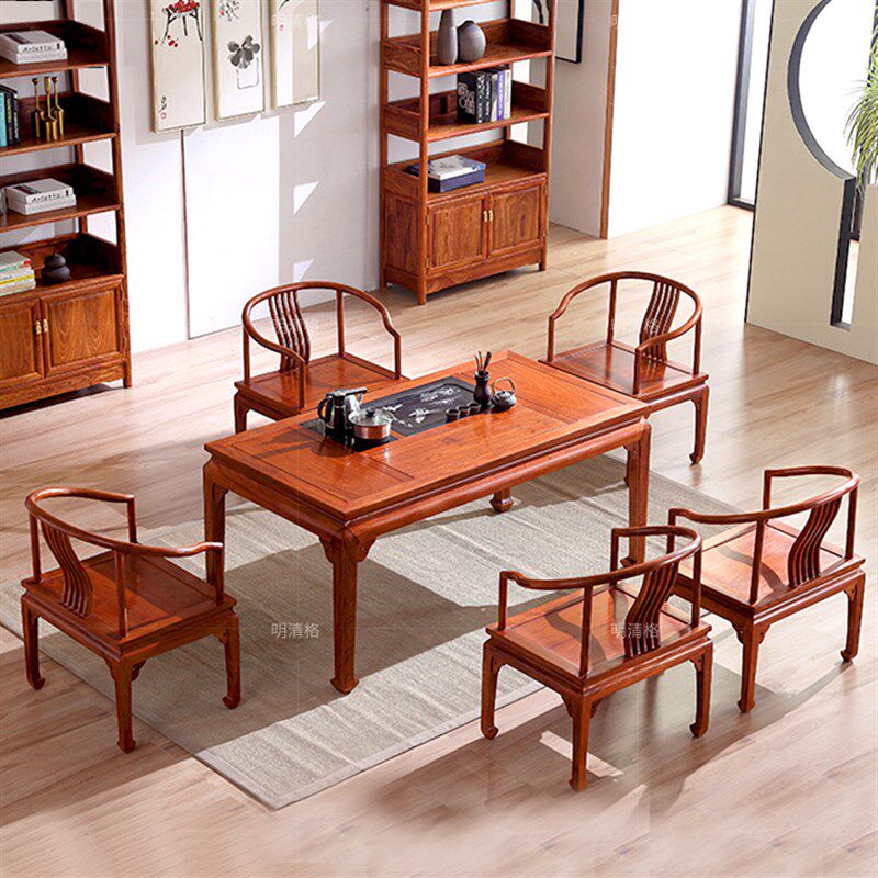 红木茶桌椅梨木刺猬紫檀茶台两用客厅家用全实木功夫茶几,淘宝优惠券,粉丝福利购,淘宝优惠卷