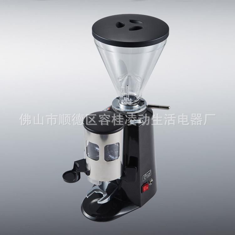 LD-900N商用意式咖啡豆研磨器手拨式定量出粉磨豆机 - 图2