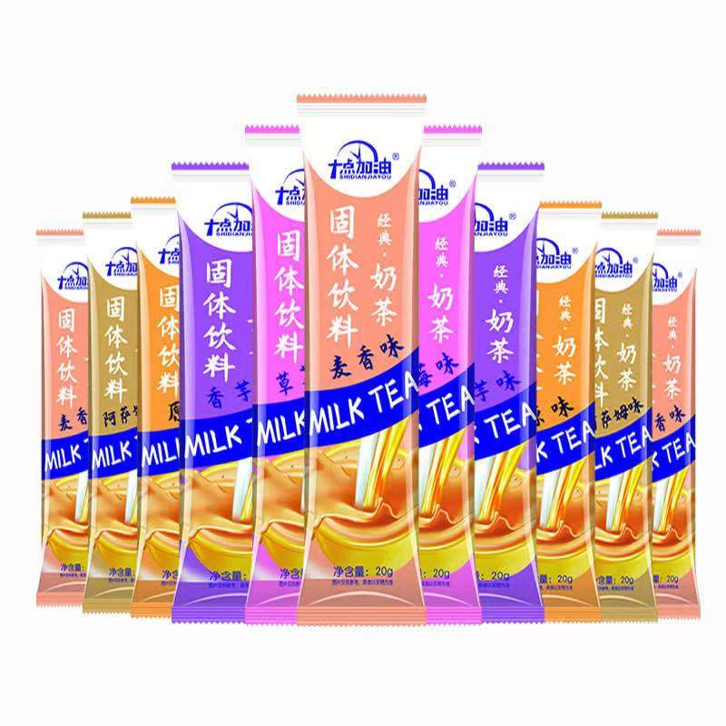 阿萨姆奶茶饮料90包原味草莓味速溶小包装饮品袋装奶茶工厂直发,淘宝优惠券,粉丝福利购,淘宝优惠卷