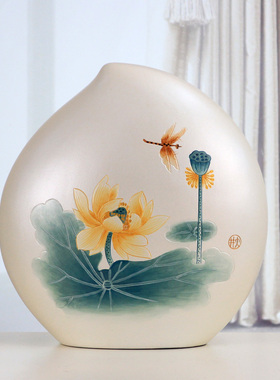 美式家居装饰品摆件客厅卧室玄关陶瓷工艺品摆设父母祝寿吉祥礼物