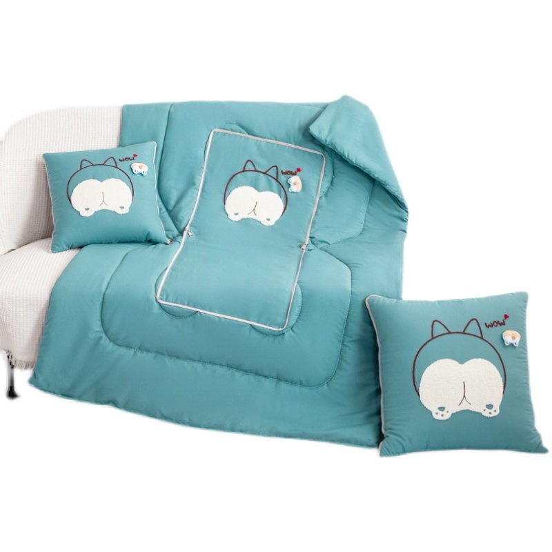 卡通抱枕被绒车载加厚靠垫枕头被纯色秋冬刺绣两用空调午休被,淘宝优惠券,粉丝福利购,淘宝优惠卷