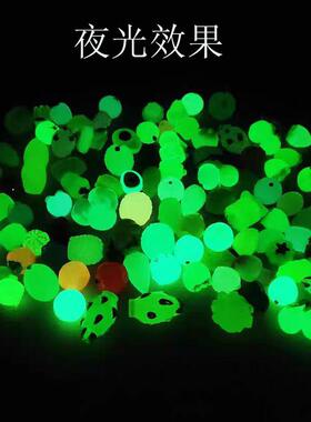 迷你盲袋电镀小水果彷真食玩模型桌面夜光小摆件树脂工艺饰品萌粒