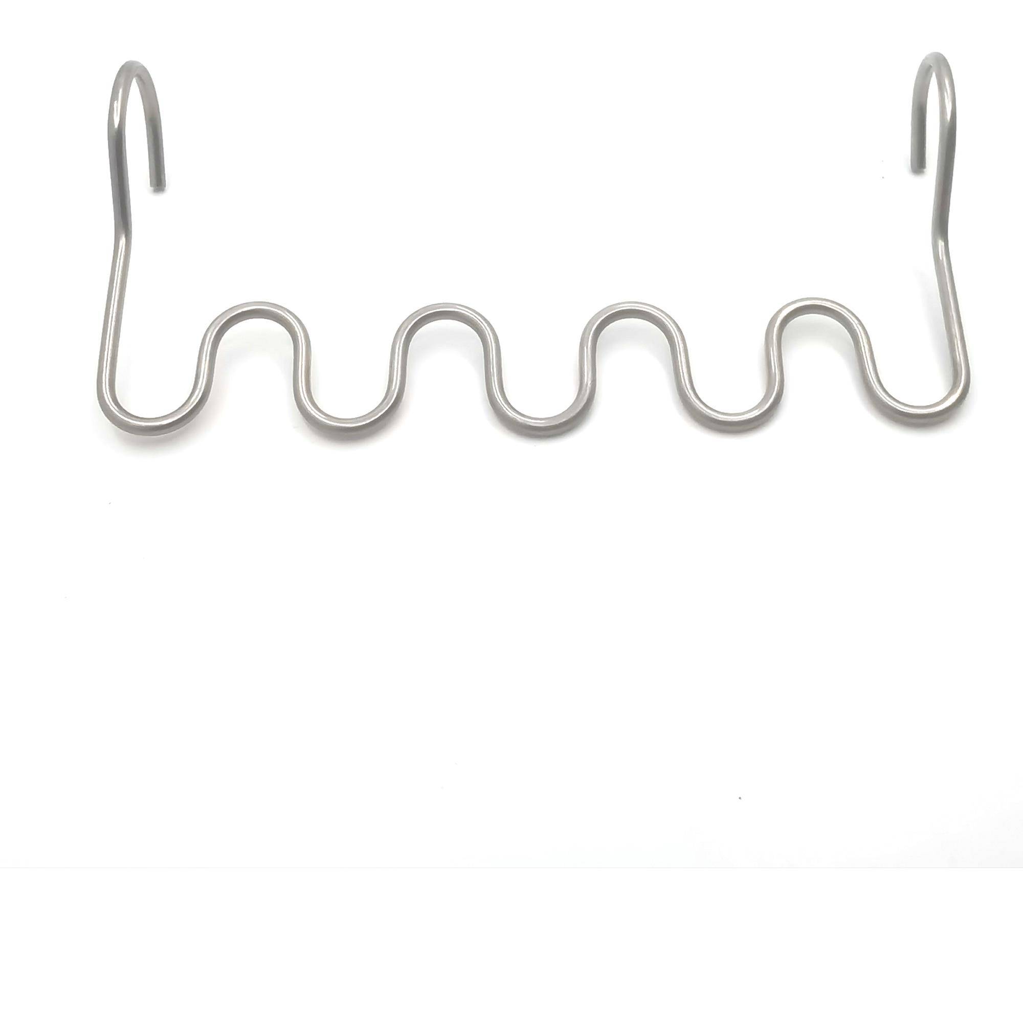 CA防风卡扣波浪形挂钩圆管晾衣杆固定扣衣物间隔304不锈钢免拆免 - 图3