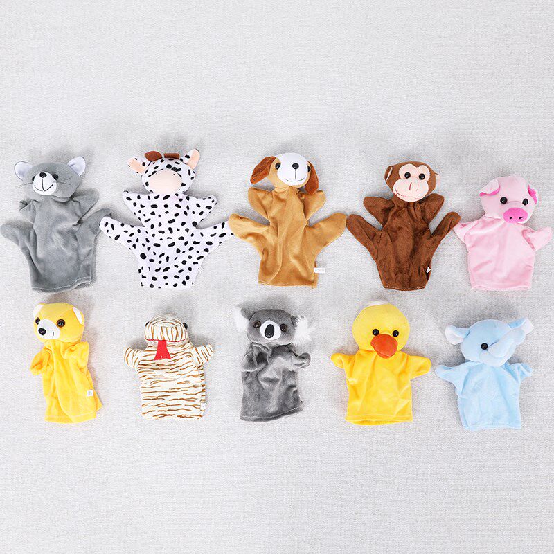 生肖动物手偶玩具动物儿童玩偶公仔幼儿园宝宝游戏表演腹语讲故事,淘宝优惠券,粉丝福利购,淘宝优惠卷