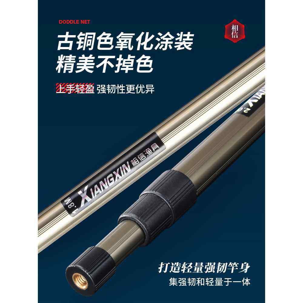 钓鱼抄网铝合金捞鱼网伸缩杆折叠头操网抄鱼网鱼抄网兜渔鱼具用品,淘宝优惠券,粉丝福利购,淘宝优惠卷