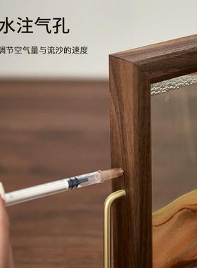 简约现代高档沙漏流沙画摆件玄关酒柜电视柜家居装饰品送乔迁礼物