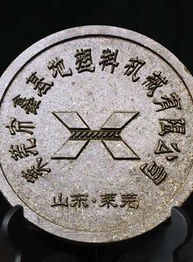 虎年礼品中式普洱家居礼盒装云南特色工艺品茶雕酒柜玄关X摆件22c