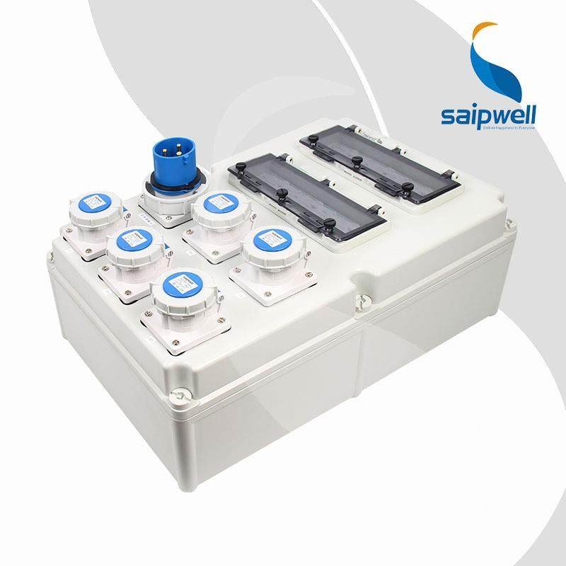 斯普便携式防水塑料航空插座箱手提移动工业插座配电箱检修电源箱,淘宝优惠券,粉丝福利购,淘宝优惠卷