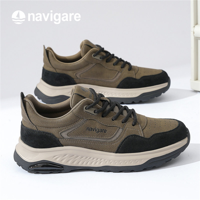 Navigare意大利小帆船男士2025冬季加绒男款老爹鞋复古潮流休闲鞋,淘宝优惠券,粉丝福利购,淘宝优惠卷