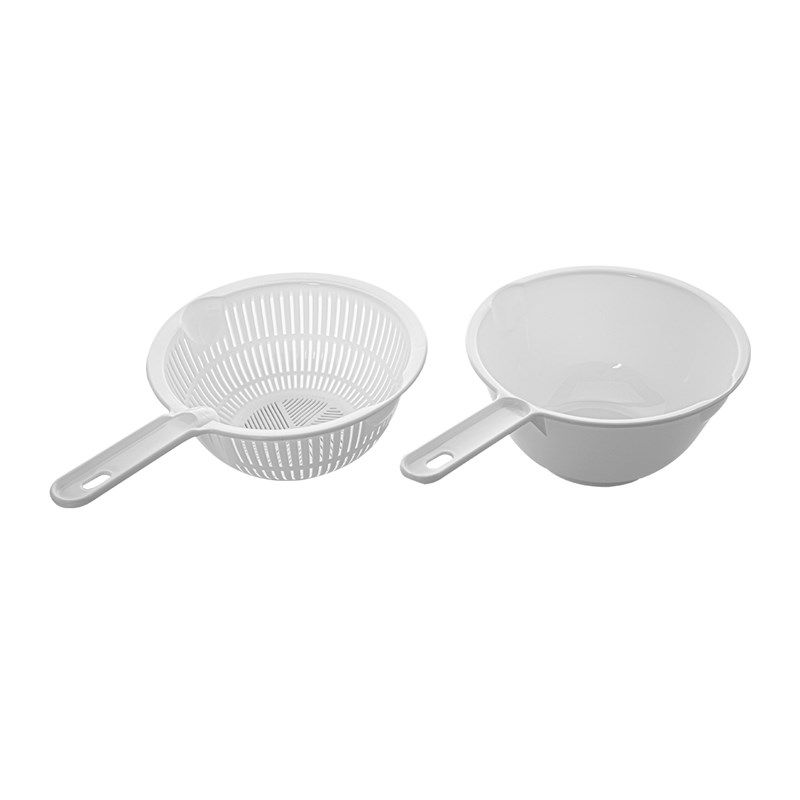 韩国塑料水勺层沥水篮带把柄洗菜篮洗水果篮大水瓢备菜件装,淘宝优惠券,粉丝福利购,淘宝优惠卷