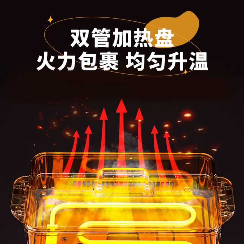 狐马烤肉盘电烤盘家用粘煎锅烤盘一体电烤炉烤锅无烟烧烤火锅,淘宝优惠券,粉丝福利购,淘宝优惠卷