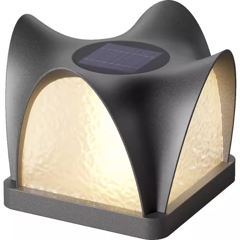 户外庭院柱d头灯别墅围墙大门太阳能防水灯2024年新款歌剧院草坪 - 图3