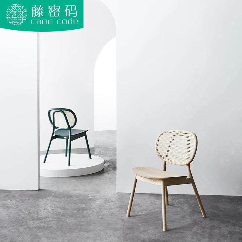 藤编实木餐椅北欧简约户外椅子靠背复古田园风咖啡店庭院桌椅阳台,淘宝优惠券,粉丝福利购,淘宝优惠卷
