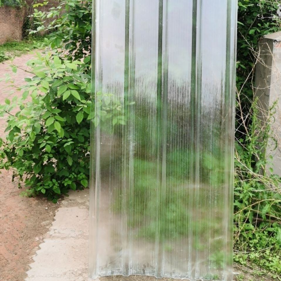 frp采光阳光透光板雨棚玻璃钢遮阳板大棚天井车棚玻璃纤维树脂瓦 - 图2