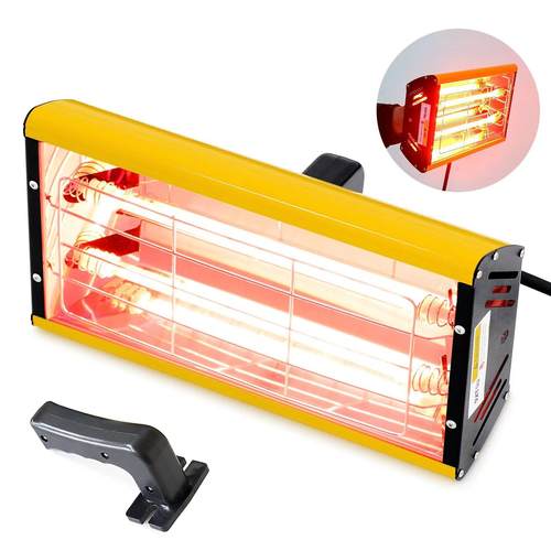 手持红外线 线测试烤漆灯汽车贴膜烤灯工具隔热膜测试烤灯喷漆隔 - 图2