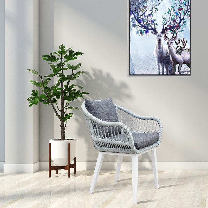 阳台小桌椅户外藤椅茶几组合三件套庭院花园休闲靠窗桌藤编靠背椅,淘宝优惠券,粉丝福利购,淘宝优惠卷