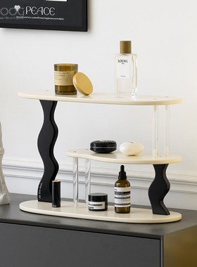 EMITDOOG客厅入户玄关客厅摆件桌面置物架高级感小众房间布置饰品