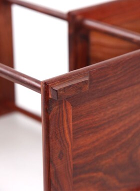 红檀摆件架紫砂茶壶架子茶具架小博古架多宝阁置物架实木质展示架