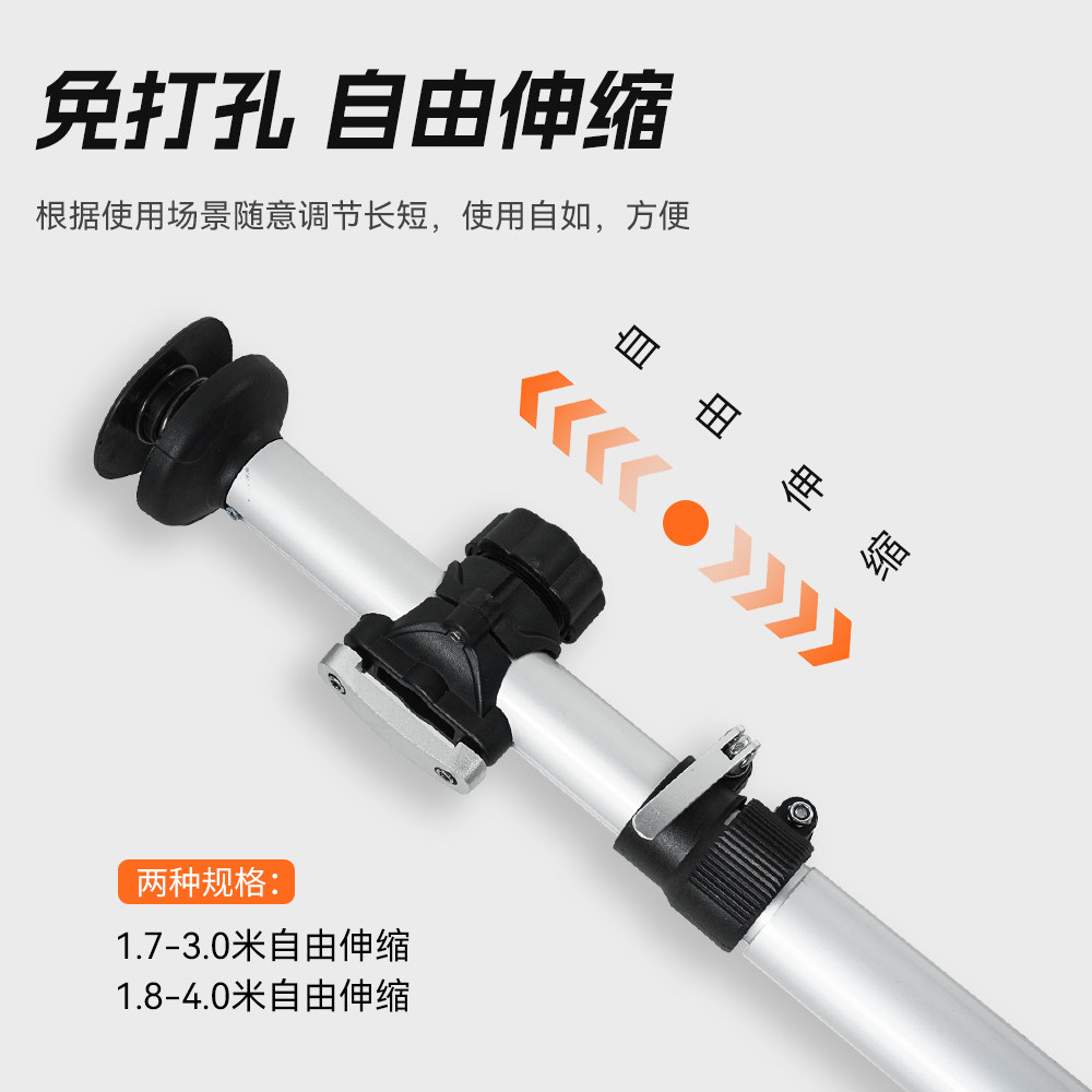 山地公路平衡自行车顶天立地柱墙壁挂架儿童车展示挂钩立式停车架 - 图1