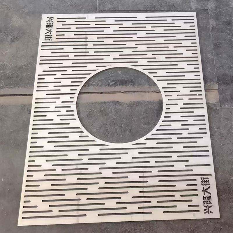 不锈钢树篦子树池盖板防水防压园林树木美化颜色尺寸均可咨询 - 图2