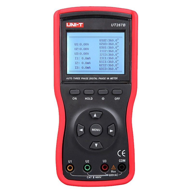 工业品优利德UT265B/UT267B智能型双钳/三钳数字伏安表相位表 - 图3