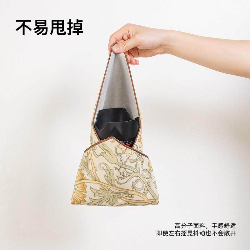 2025新款原创多功能百布贴化妆包可携式单眼相机自粘收纳布,淘宝优惠券,粉丝福利购,淘宝优惠卷