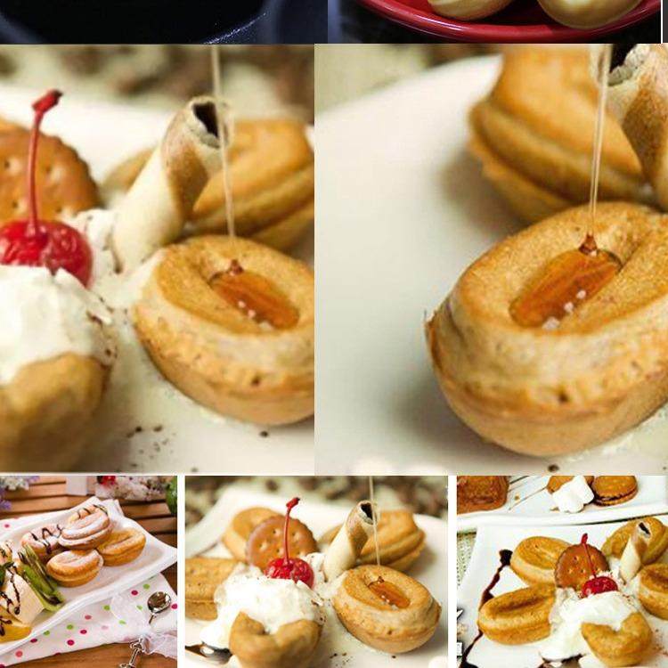 商用电热咖啡豆机甜点烧烤机咖啡豆形状特色鸡蛋仔华夫饼机器,淘宝优惠券,粉丝福利购,淘宝优惠卷