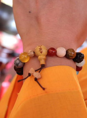 九华山十八籽菩提手串多宝手链