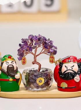 【钟馗在此】职场工位办公室装饰品桌面摆件治愈情绪稳定神器礼物