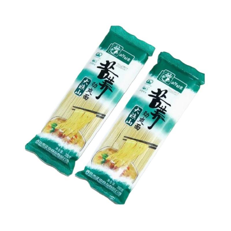 Western Village Daliangshan Tartary Buckwheat Noodles Jinshuang Noodles 200g Coarse Grain Noodles Free Shipping