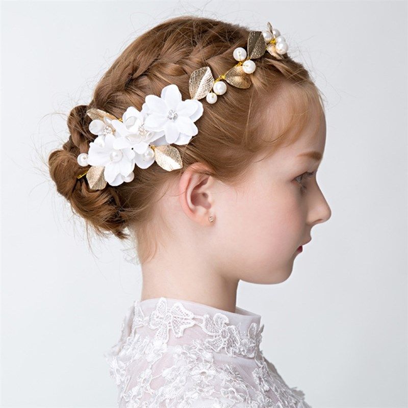 女童钢琴头饰花童婚礼发饰公主王冠花环儿童礼服配饰女孩表演发箍,淘宝优惠券,粉丝福利购,淘宝优惠卷