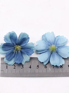 仿真梅花头花朵绢花 DIY手工花环材料 汉服头饰服饰辅料 婚庆装饰
