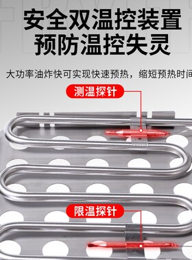 淼川鑫小型新款油商用炸炉单缸炸鸡薯条器设备定时电炸锅
