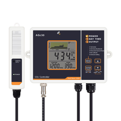 二氧化碳控制器AGc30温室畜牧业养殖温湿度CO2检测控制仪器检测仪 - 图3