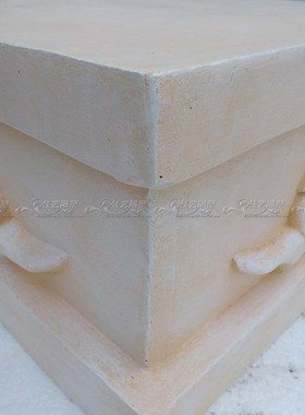 欧式玻璃钢人物雕塑艺术品客厅户外落地摆设可定制作四方罗马柱