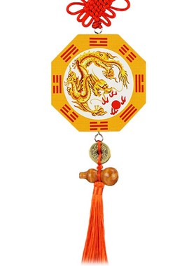 避火龙挂件厨房在西北乾位男主人火烧天门三避火龙家用陶土罐摆件