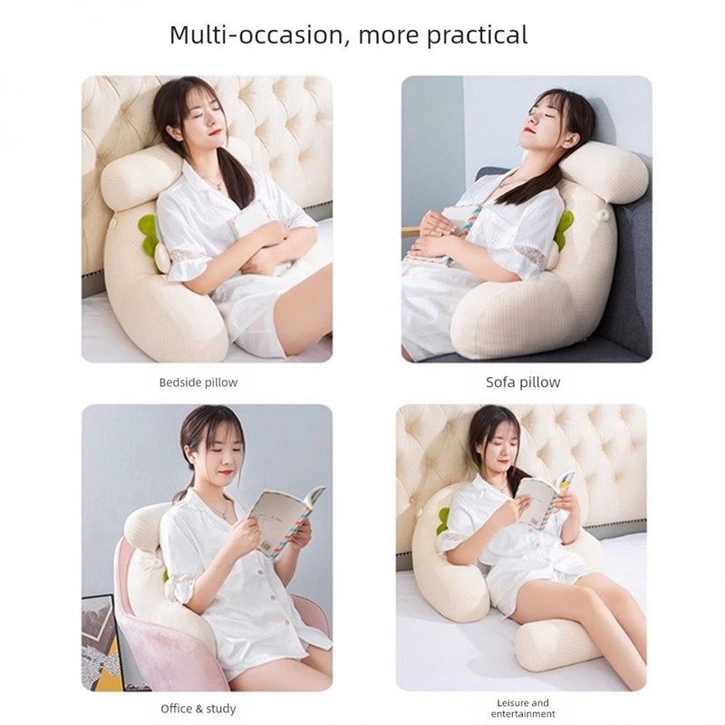 卡通靠枕床头靠垫软包大靠背床上腰靠护腰枕儿童专用女生沙发抱枕,淘宝优惠券,粉丝福利购,淘宝优惠卷