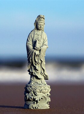 中式神话造像大赏观世音佛陀古典家居寺庙装饰防水鱼缸造景工艺品